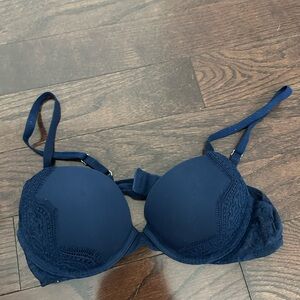 Victoria's Secret Midnight Blue Lace Bra